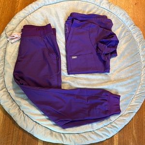 Figs Scrub Set-Ultraviolet